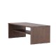 VENTURE DESIGN Telemarket sofabord 110x50x38 cm - MDF med mocca 3D-papir