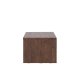 VENTURE DESIGN Telemarket sofabord 110x50x38 cm - MDF med mocca 3D-papir