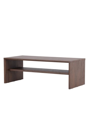 VENTURE DESIGN Telemarket sofabord 110x50x38 cm - MDF med mocca 3D-papir