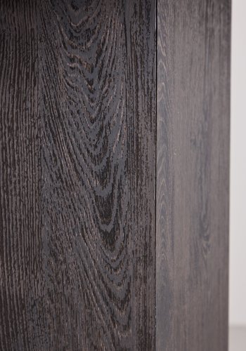 VENTURE DESIGN Tekla spisebord, rund - sort 3D-papir (�120x75)