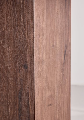 VENTURE DESIGN Tekla spisebord, rund - mocca 3D-papir (�120x75)