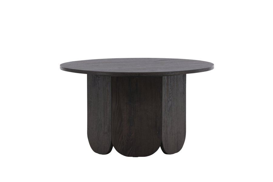 VENTURE DESIGN Tekla salongbord 80x45 cm - MDF med svart 3D-papir