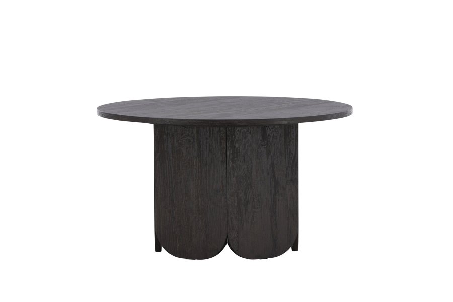 VENTURE DESIGN Tekla salongbord 80x45 cm - MDF med svart 3D-papir