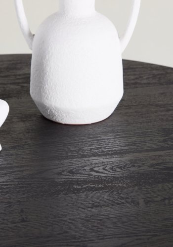 VENTURE DESIGN Tekla salongbord 80x45 cm - MDF med svart 3D-papir