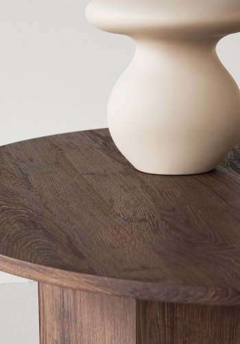 VENTURE DESIGN Tekla sofabord �80x45 cm - MDF med mocca 3D-papir