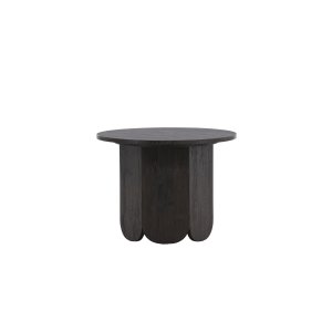 VENTURE DESIGN Tekla soffbord 60x45 cm - MDF med svart 3D-papper