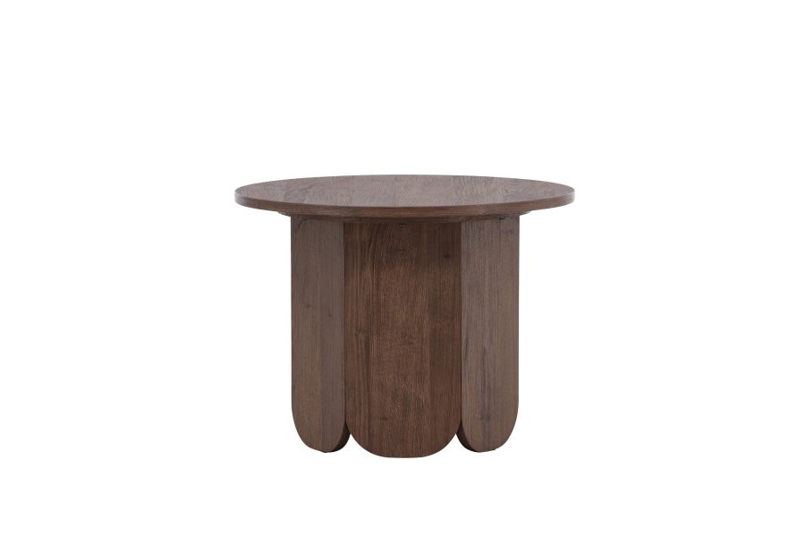 VENTURE DESIGN Tekla soffbord 60x45 cm - MDF med mocca 3D-papper