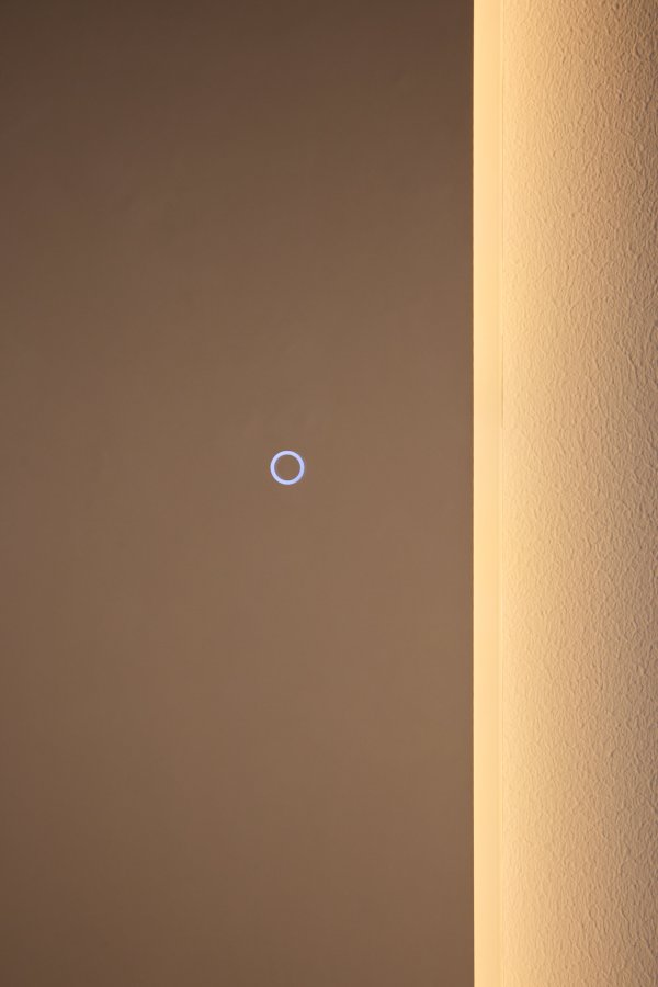 VENTURE DESIGN Skeppsvik x Josefin Lustig v�gspejl, m. lys - spejlglas og s�lv aluminium (70x185)