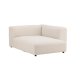 VENTURE DESIGN Mavi modul sofa, vendbar - beige stof
