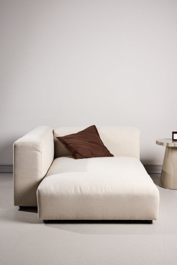 VENTURE DESIGN Mavi modul sofa, vendbar - beige stof