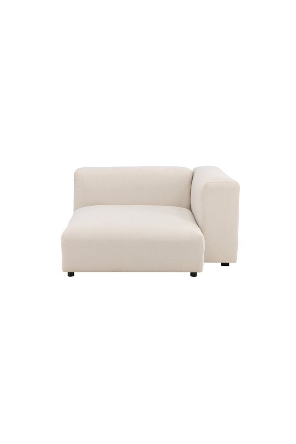 VENTURE DESIGN Mavi modul sofa, vendbar - beige stof