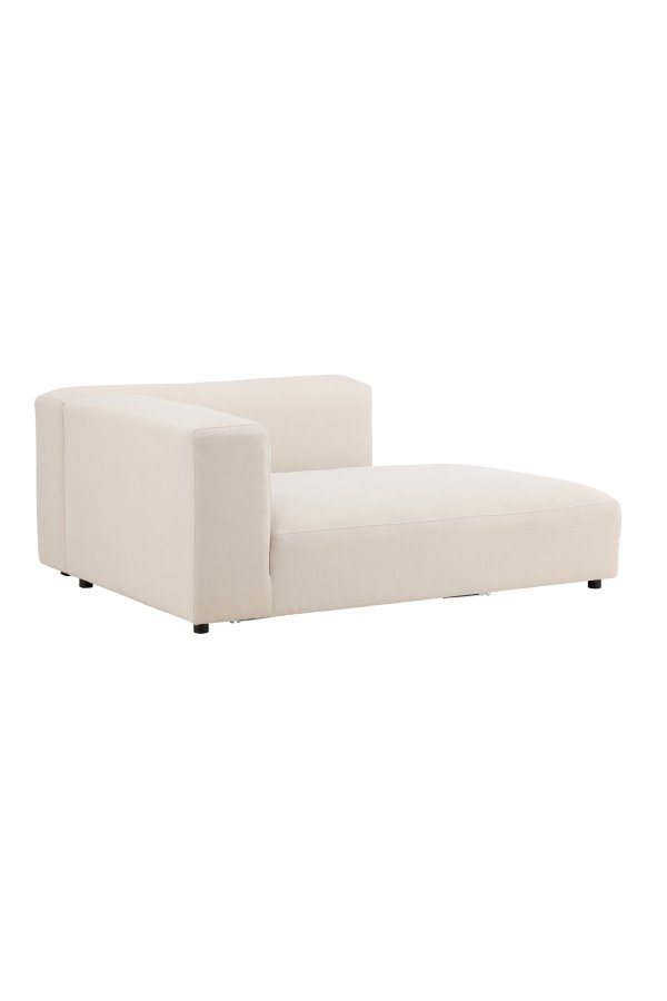 VENTURE DESIGN Mavi modul sofa, vendbar - beige stof