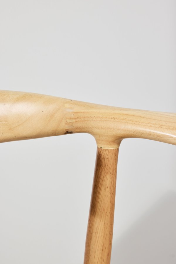 VENTURE DESIGN Lov&ouml;n Spisestole 2-pak - Gummitr�sstel Hvidvasket / Beige Reb