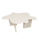 VENTURE DESIGN Blomster sofabord 115x76x40 cm - MDF beige maling FSC 100%