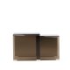VENTURE HOME Telemark sidobord 42x42x42 cm, 36x36x39 cm - brunt glas