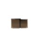 VENTURE HOME Telemark indskudsborde, kvadratisk - brun glas (42x42x42) (36x36x39) (s�t med 2)