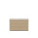 VENTURE HOME Noble l�da 48x100x60 cm - Naturlig MDF / 3D-pappersglas
