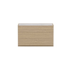 VENTURE HOME Noble l�da 48x100x60 cm - Naturlig MDF / 3D-pappersglas