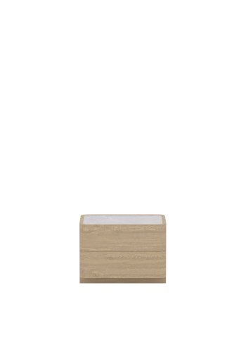 VENTURE HOME Noble-l�da 40x50x36 cm - Naturlig MDF / 3D-pappersglas