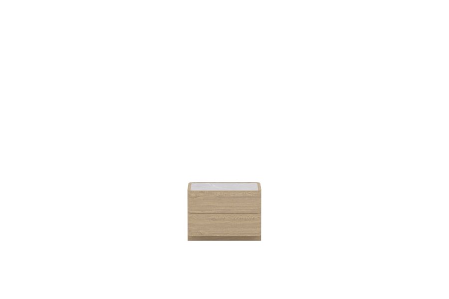 VENTURE HOME Noble-l�da 40x50x36 cm - Naturlig MDF / 3D-pappersglas
