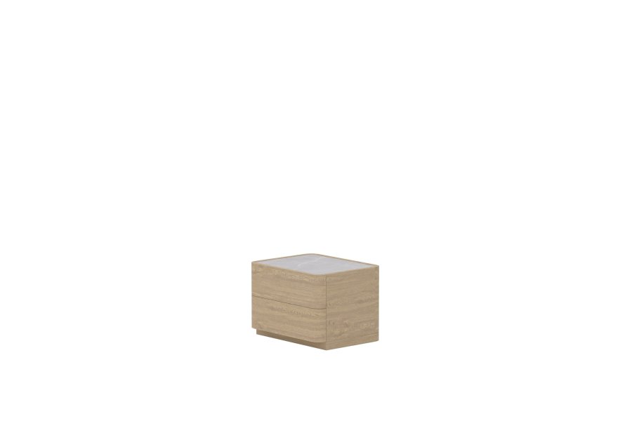 VENTURE HOME Noble-l�da 40x50x36 cm - Naturlig MDF / 3D-pappersglas