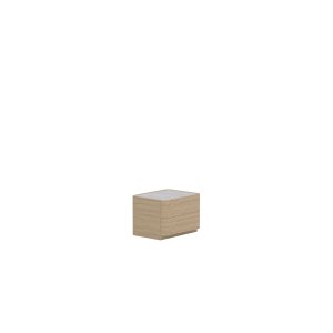 VENTURE HOME Noble-l�da 40x50x36 cm - Naturlig MDF / 3D-pappersglas