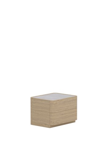 VENTURE HOME Noble-l�da 40x50x36 cm - Naturlig MDF / 3D-pappersglas