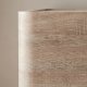 VENTURE HOME Noble kommode, m. 2 skuffer - 3D papirglas og natur MDF