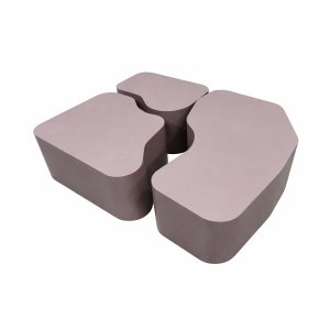 VENTURE HOME Nordland Soffbord 95x70,74x60, 40x40 cm - Brun /