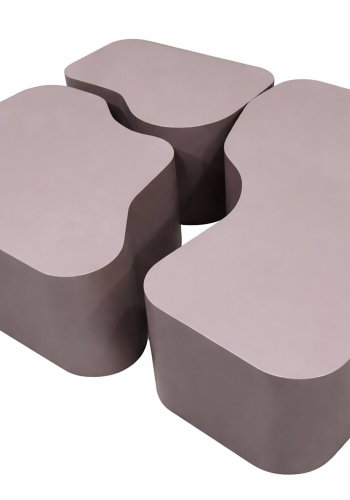 VENTURE HOME Nordland Soffbord 95x70,74x60, 40x40 cm - Brun /