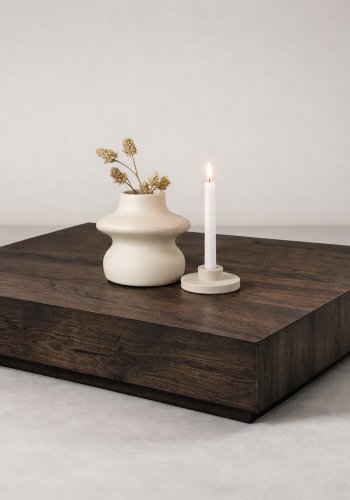 VENTURE HOME York platt soffbord - Mocka MDF