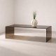 VENTURE HOME Telemark soffbord 120x60x41 cm - Brunt glas