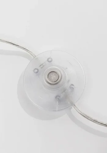 KARE DESIGN Feather Palm gulvlampe - hvit strutsefjr og messingstl