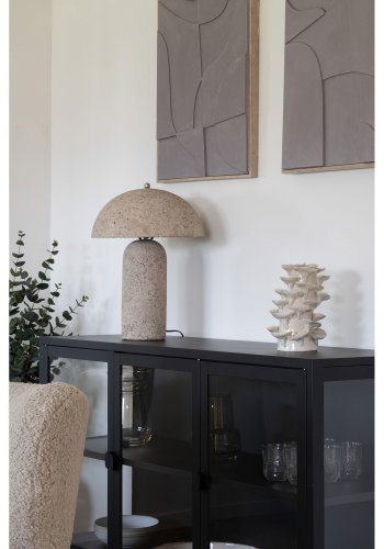 HOUSE NORDIC Astley bordlampe - steingr pappmach