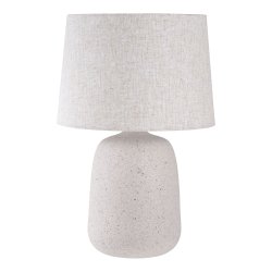 HOUSE NORDIC Croft bordlampe - stone beige keramik - HOUSE NORDIC