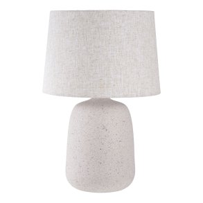 HOUSE NORDIC Croft bordlampe - stone beige keramik - HOUSE NORDIC