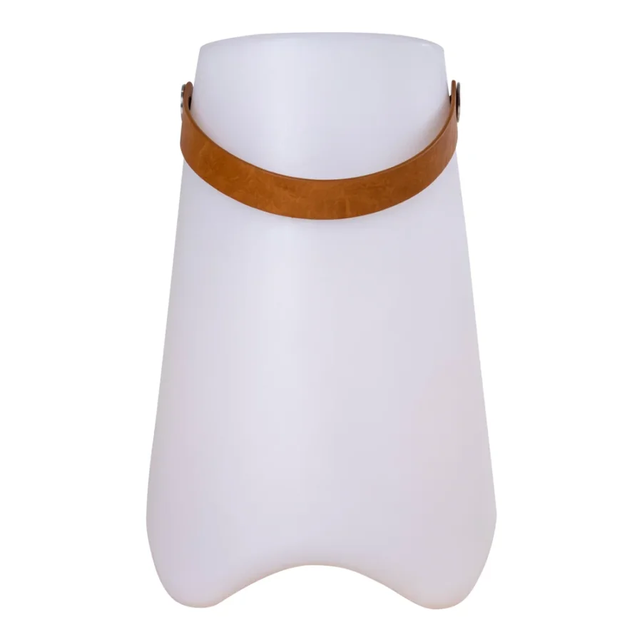 HOUSE NORDIC Bristol LED vinkjler, m. stropp, oppladbar - hvit polypropylen