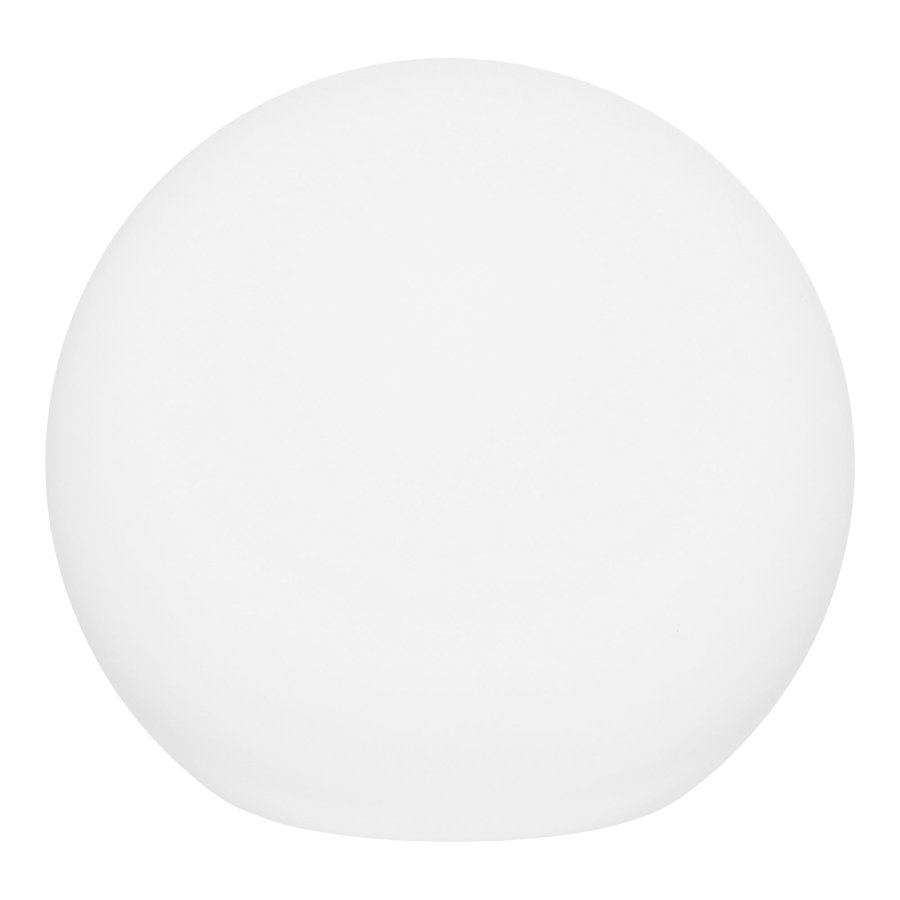 HOUSE NORDIC Lifton LED-lampe - Lampe, oppladbar med integrert solcelle, hvit<br>25 cm