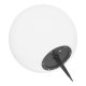 HOUSE NORDIC Lifton LED-lampe - Lampe, oppladbar med integrert solcelle, hvit<br>25 cm