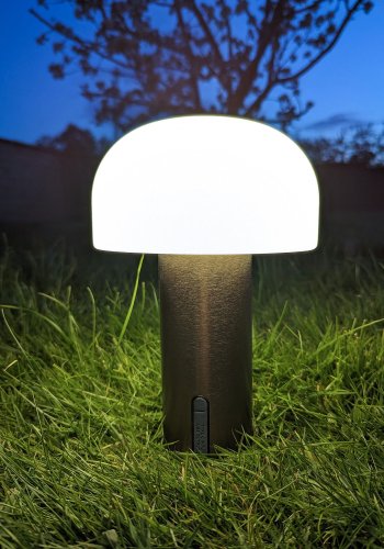 HOUSE NORDIC Soham LED-lampe - Lampe, oppladbar, hvit/kobber