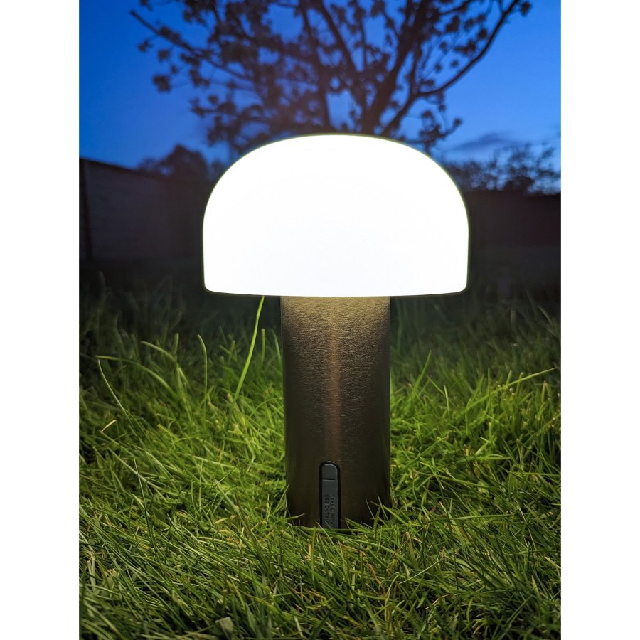 HOUSE NORDIC Soham LED-lampe - Lampe, oppladbar, hvit/kobber