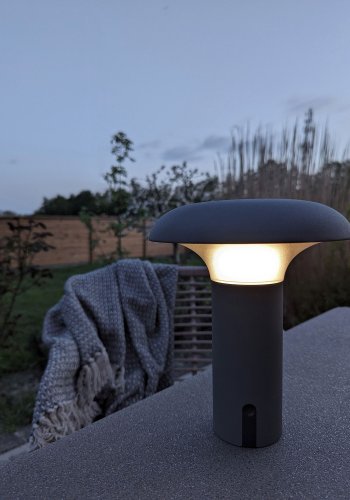 HOUSE NORDIC Ramsey LED-lampe - Lampe, oppladbar, gr