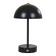 HOUSE NORDIC Holt LED-bordlampe, oppladbar - svart/messingstl