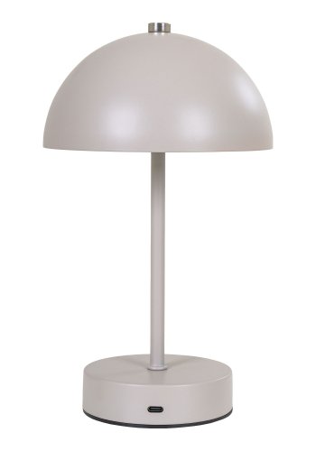 HOUSE NORDIC Holt LED-bordlampe, oppladbar - sand/stl stl