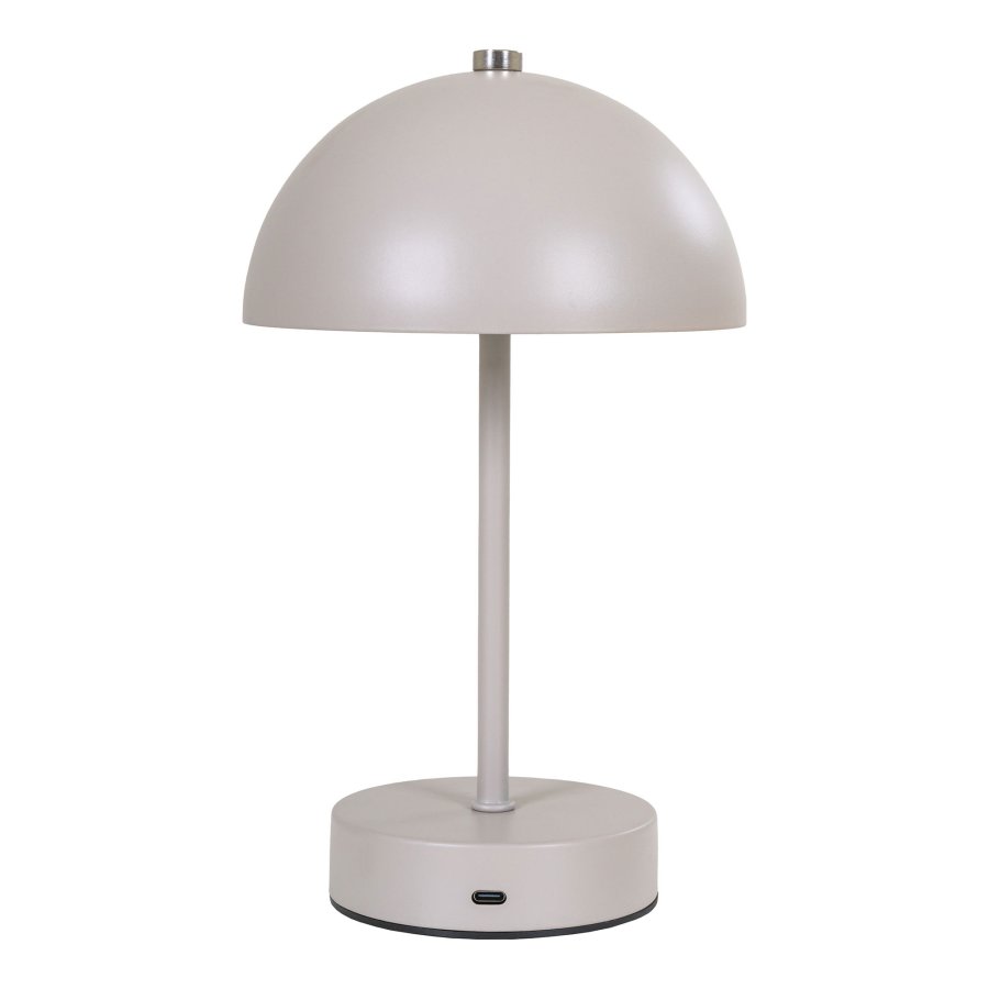 HOUSE NORDIC Holt LED-bordlampe, oppladbar - sand/stl stl