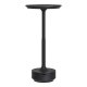 HOUSE NORDIC Lyneham LED-bordlampe, oppladbar - svart aluminium