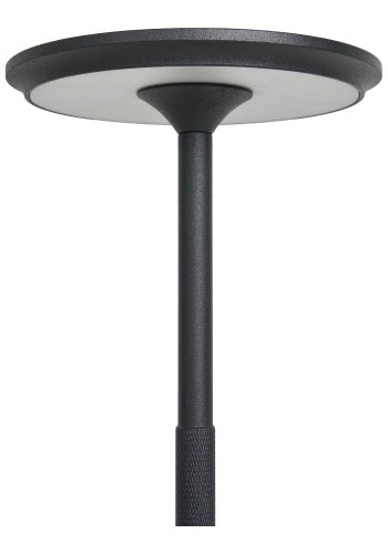 HOUSE NORDIC Lyneham LED-bordlampe, oppladbar - svart aluminium