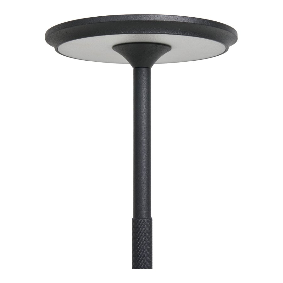 HOUSE NORDIC Lyneham LED-bordlampe, oppladbar - svart aluminium