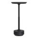 HOUSE NORDIC Lyneham LED-bordlampe, oppladbar - svart aluminium