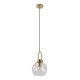 HOUSE NORDIC Luton taklampe, sfrisk - klart glass og messingstl (25)